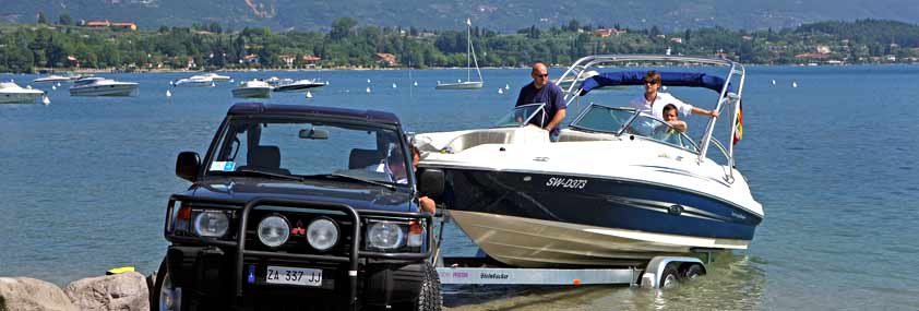 Camping Gardasee mit Boot